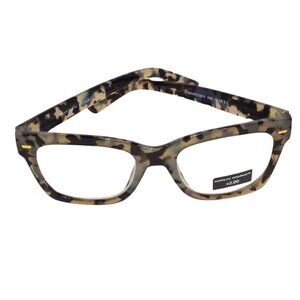 MARILYN MONROE WOMEN'S READING GLASSES +2.00 - GRAY & BLACK RECTANGLE FRAME